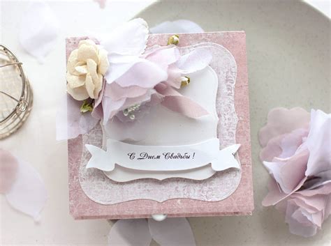 Wedding Gift Box with Positively Peony Contour Steel Rule Die